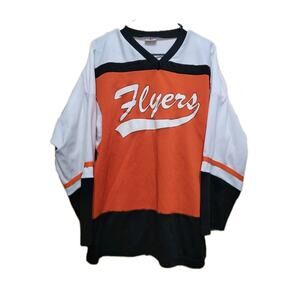 VTG K1 Sportswear Philadelphia Flyers Made in USA Hockey Jersey Mens Medium